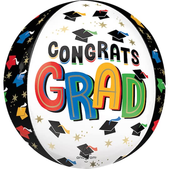 Orbz® Bright Future Grad Foil Balloon